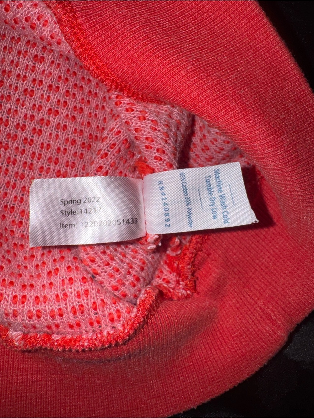 Marine Layer Coral Textured Pullover Sweatshirt Long Sleeve Crewneck Small - Picture 4 of 7